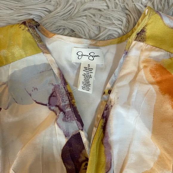 Jessica Simpson | Watercolor Floral Dress - Picture 2 of 12